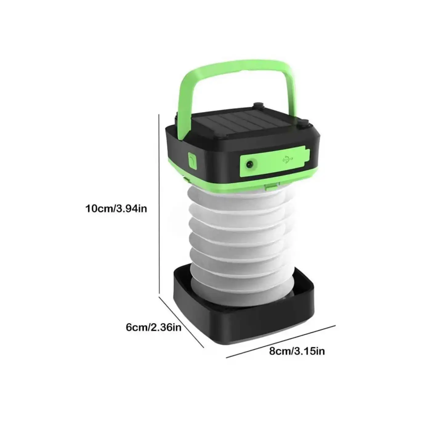 Kamp Lambası Katlanabilir Lamba Solar Şarjlı Led Lamba El Fenerli