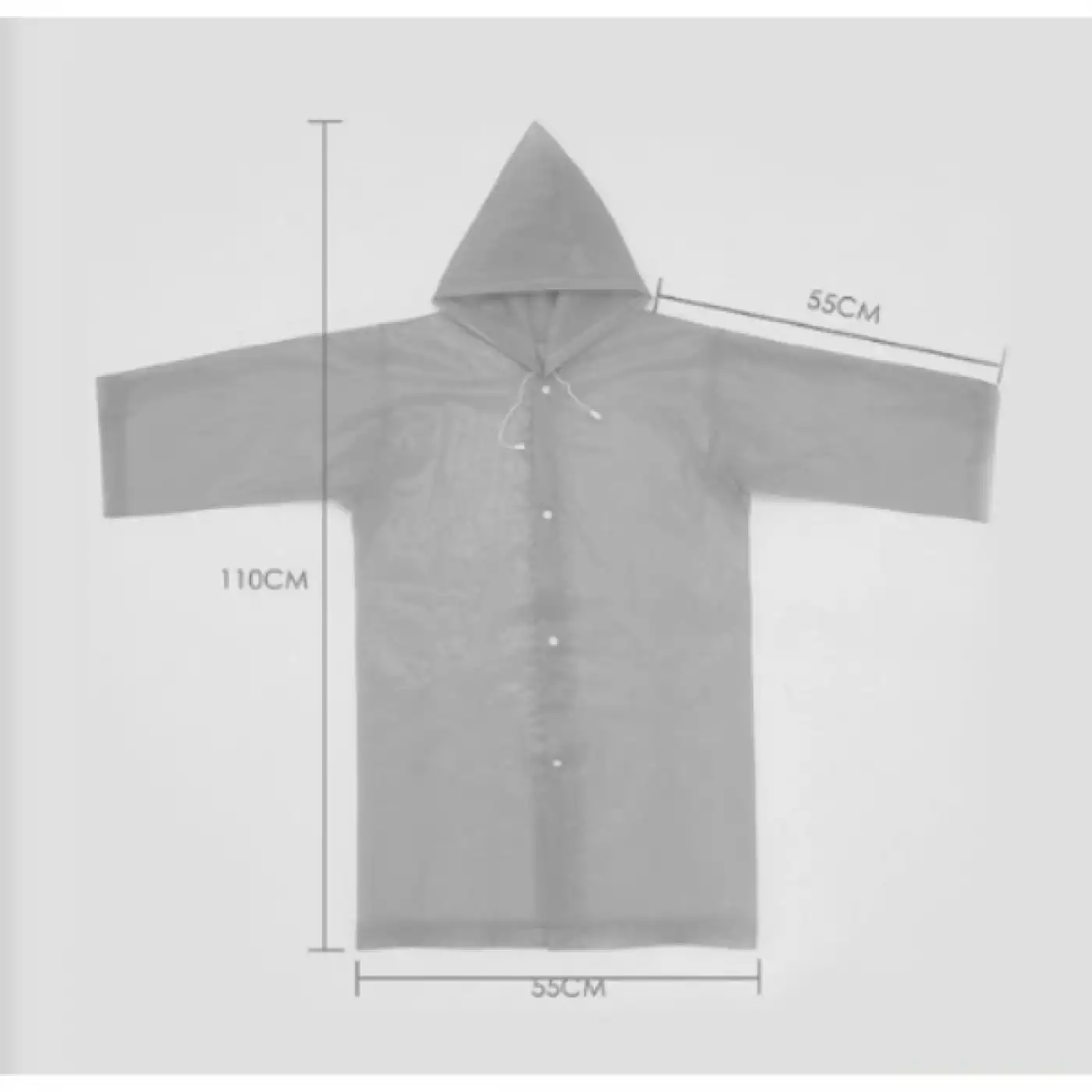 Kapüşonlu Çocuk Yağmurluk