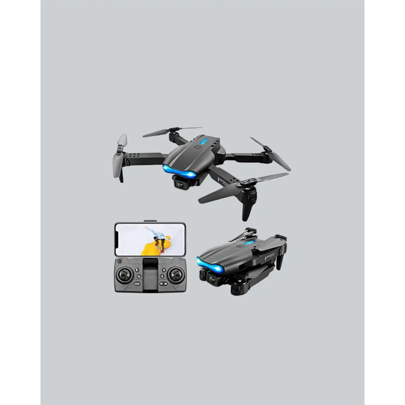 Katlanabilir 4K Kamera Drone Uzaktan Kumandalı Profesyonel Drone