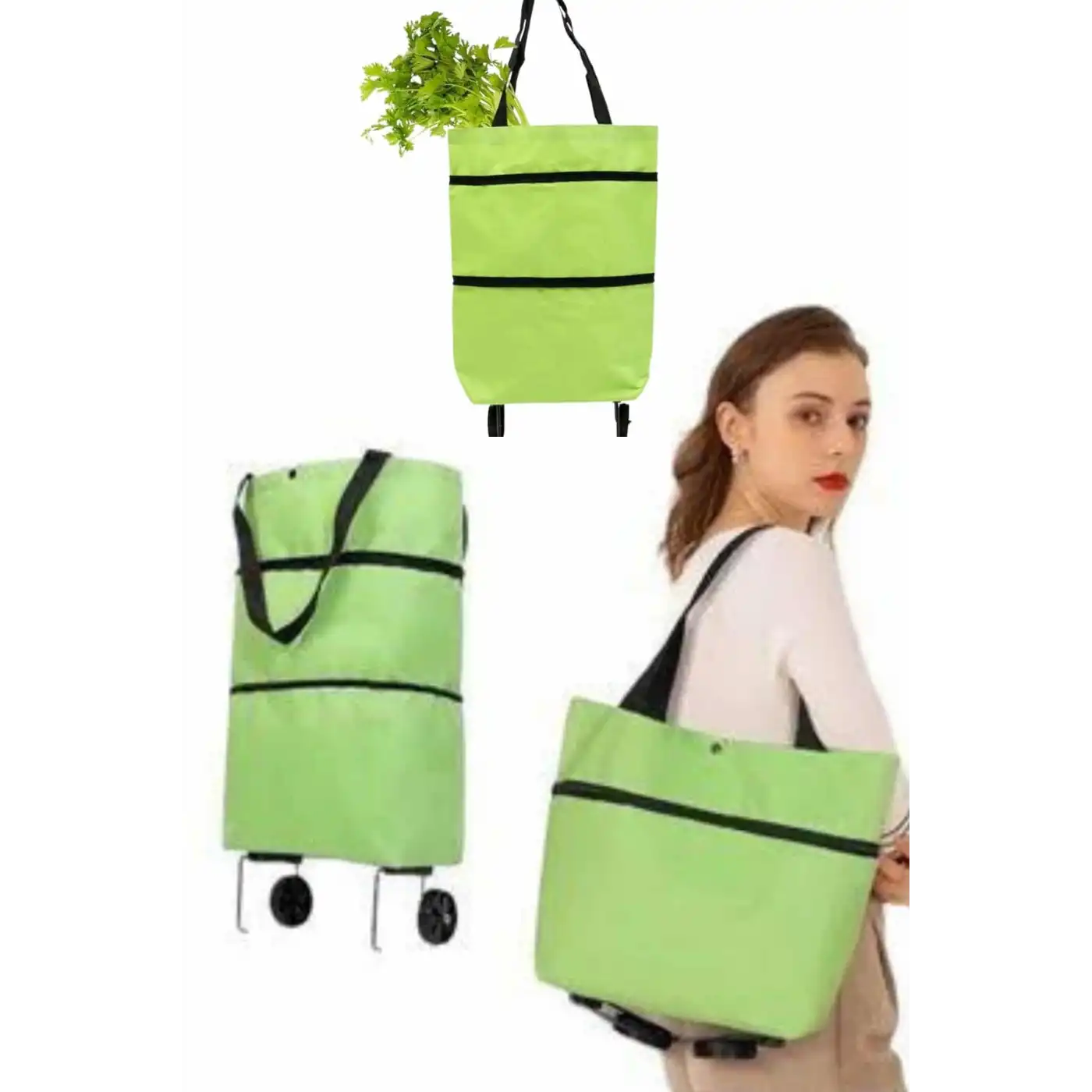 KATLANABİLİR ALIŞVERİŞ ÇANTASI