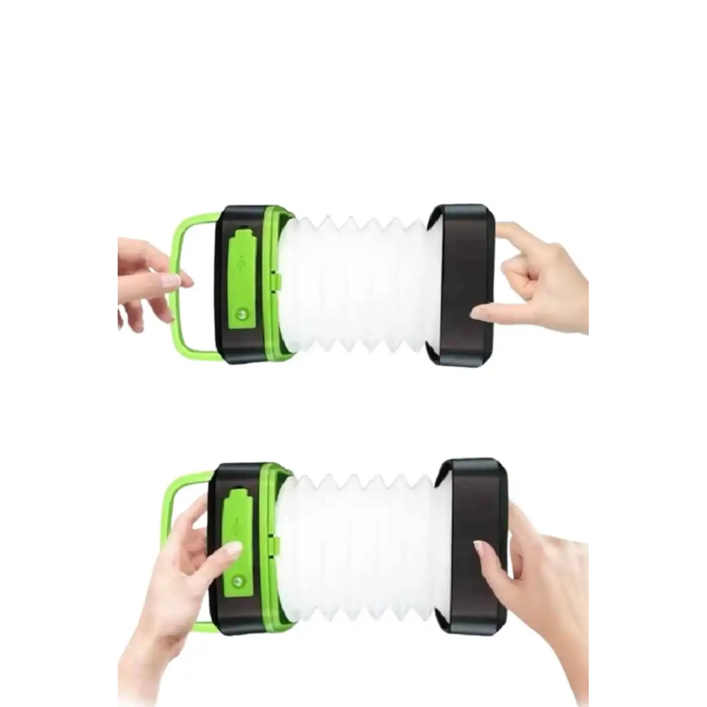 Katlanabilir Kamp Lambası Akordiyon Lamba Şarjlı 3 Kademeli Solar