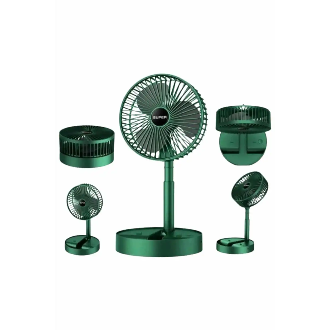 Katlanabilir Usb Şarjlı Masaüstü Soğutucu Mini Fan Telefon Tutucu