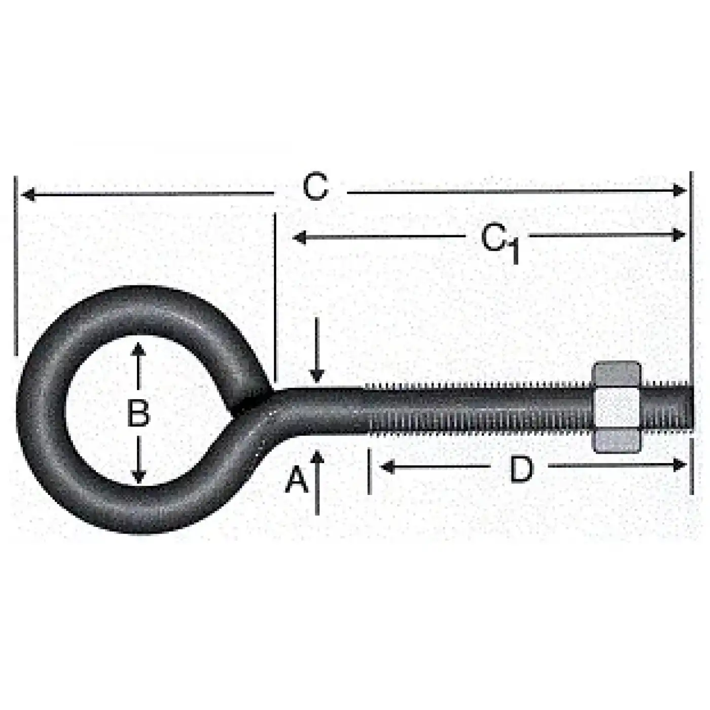 Kaynaklı Civata M8x160 - 50 Adet