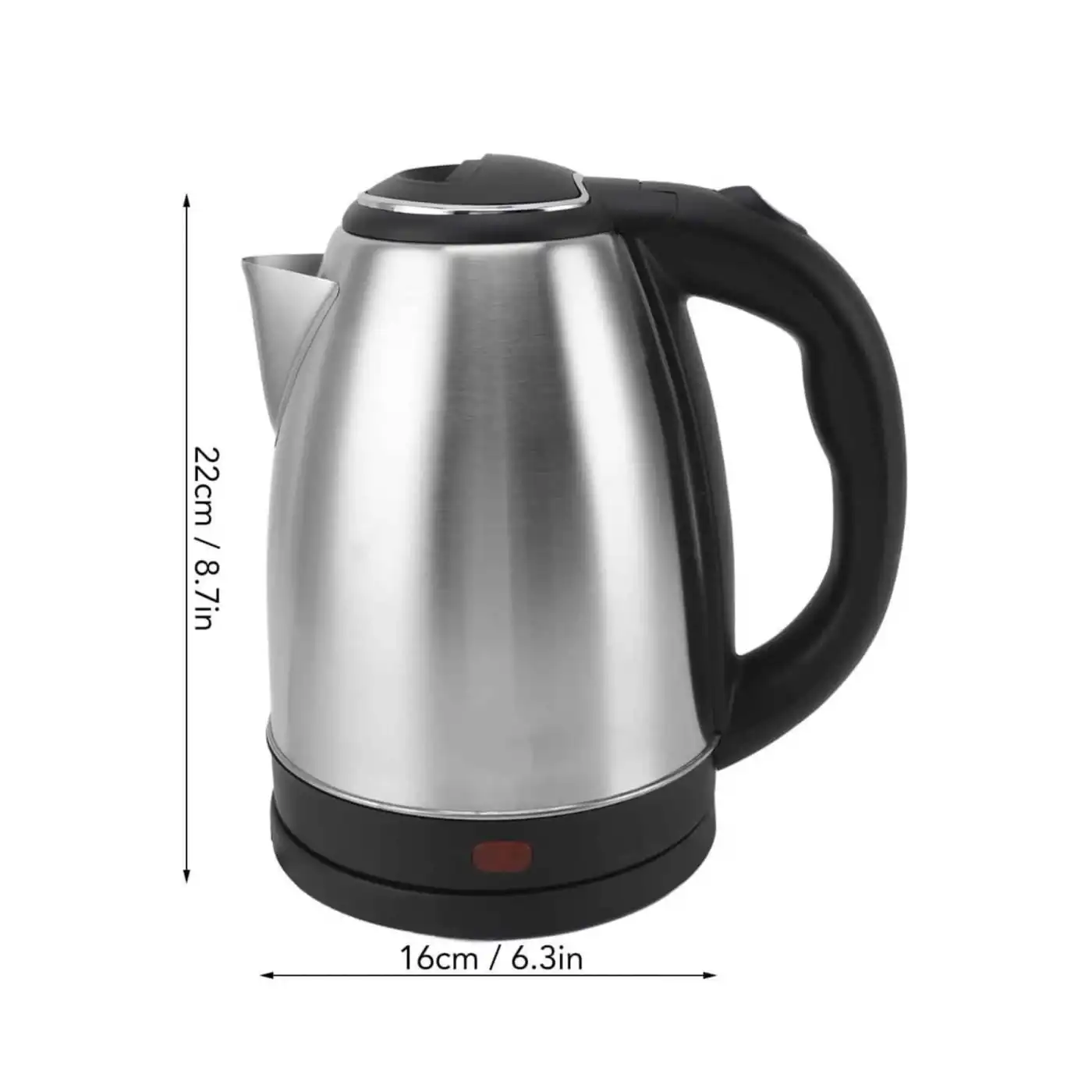 Kettle Su Isıtıcı C F Priz Uyumlu 220 - 240 V Paslanmaz Çelik Kablolu