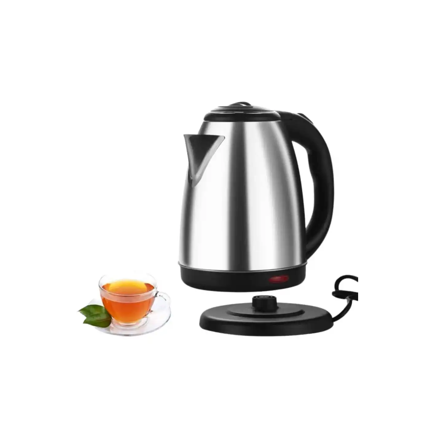 Kettle Su Isıtıcı C F Priz Uyumlu 220 - 240 V Paslanmaz Çelik Kablolu