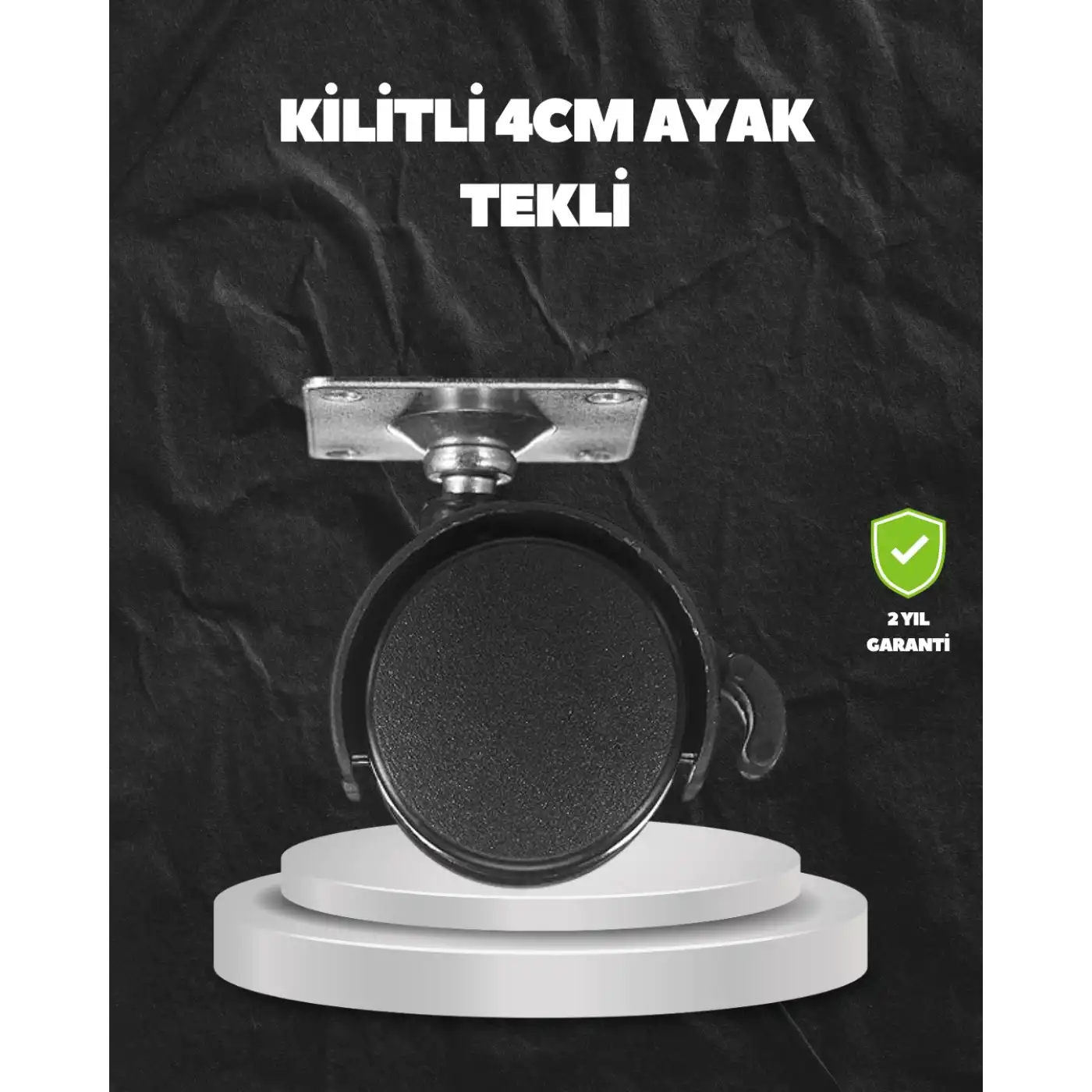 Kilitli 4 cm Evrensel Tekerlek Ayak Tek Adet