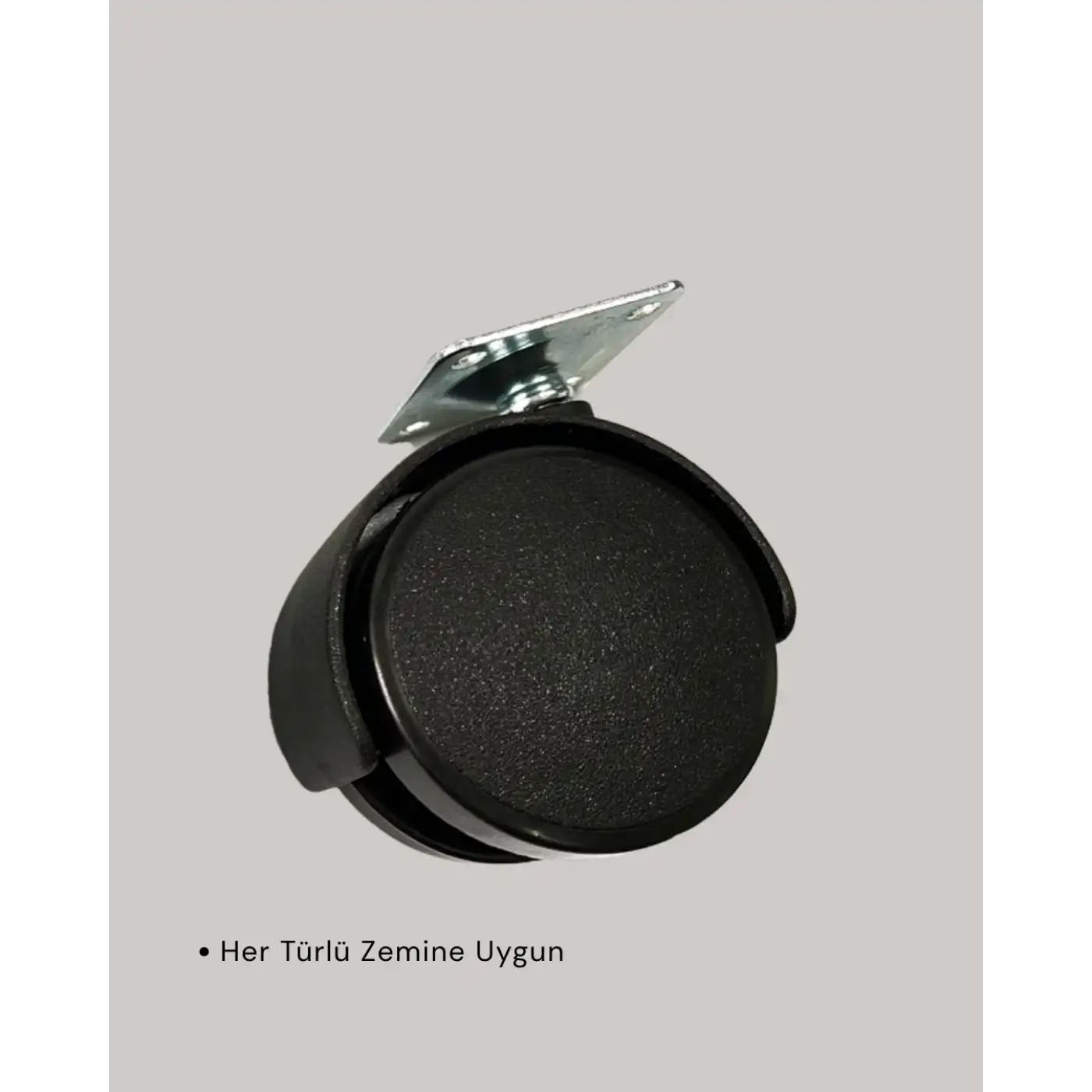 Kilitsiz Mini Tekerlek Ayak 4 cm 4’lü Set Kolay Montaj