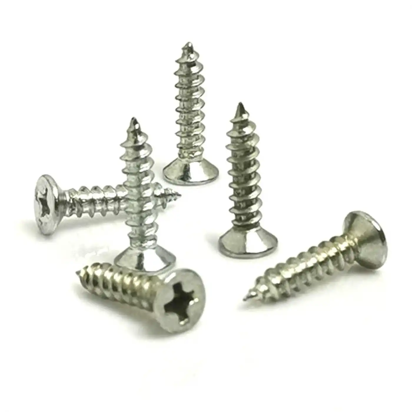 Klips, Menteşe, Ayak, Ağaç, Sunta Vidası 2,2x13 Mm - Nikel 100 Adet