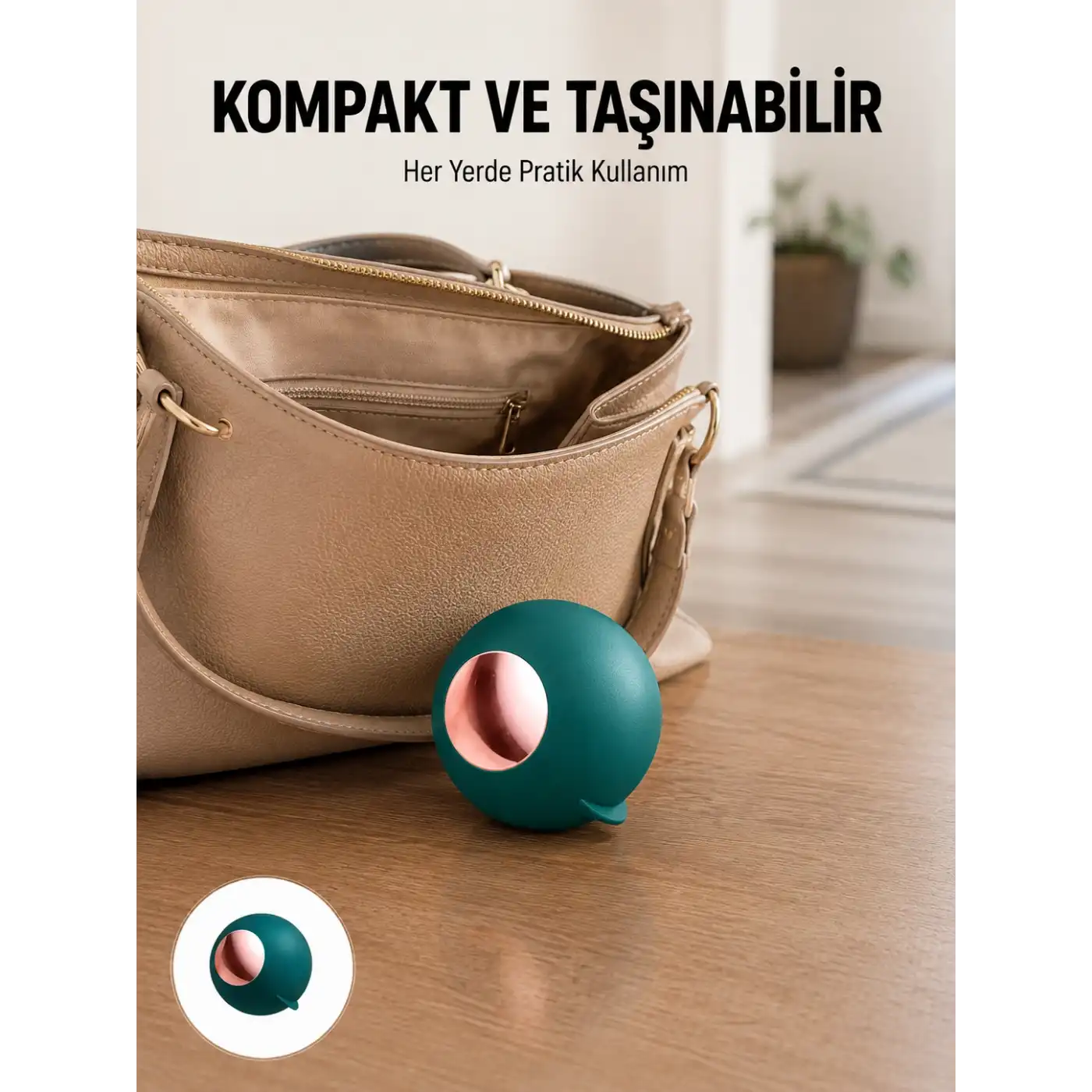 Kompakt ve Taşınabilir Tüy Temizleme Topu – Su ile Kolay Temizlik