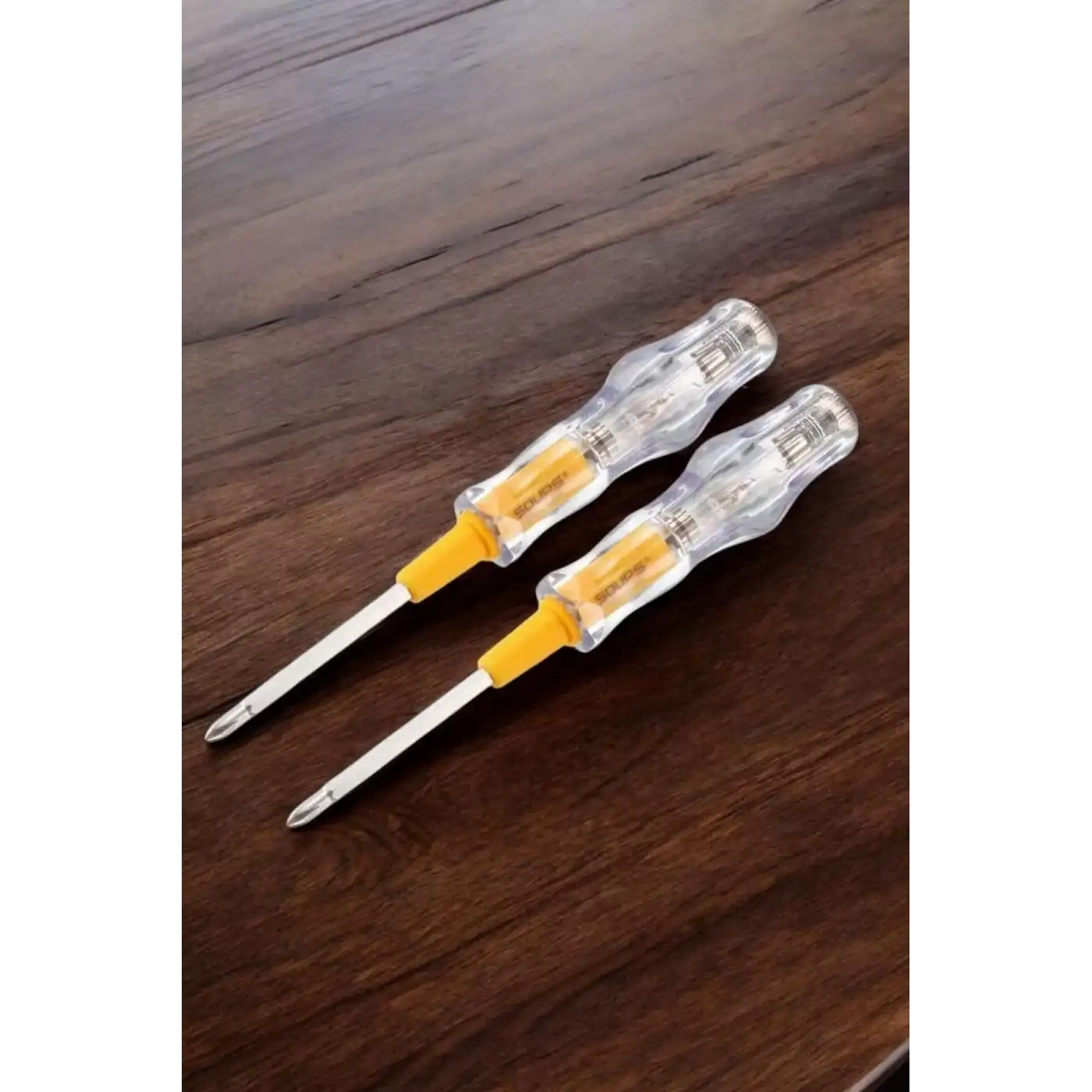 Kontrol Kalemi Nikel Kaplama Çift Başlıklı Test Cihazı