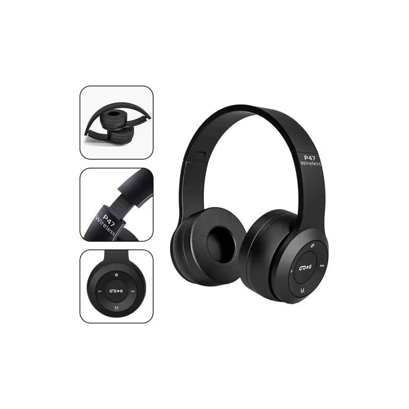 Kulak Üstü Bluetooth Kulaklık Yüksek Ses Kaliteli Ayarlanabilir