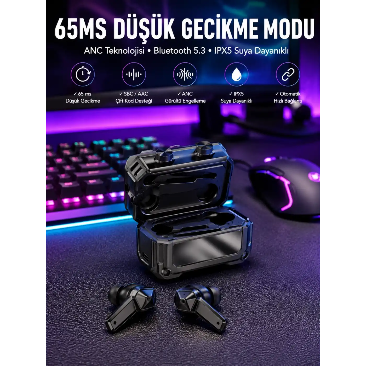 Kulaklığı Yeni Nesil Kulaklık Gürültü Önleyici