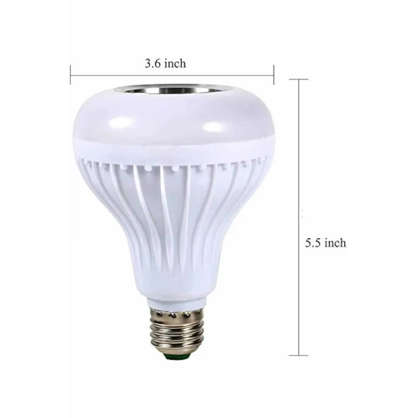 Kumandalı RGB Led Işık Bluetooth Hoparlör Ses Lambası Renkli Ampul