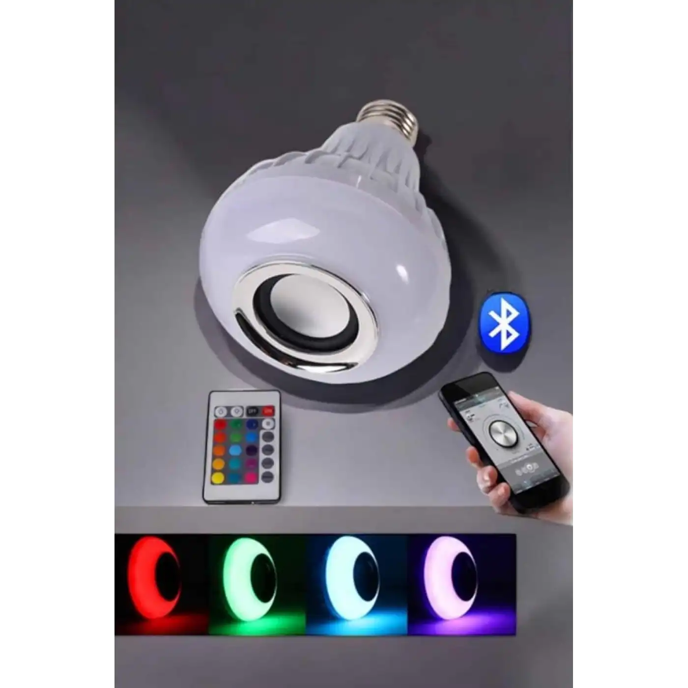 Lamba Led Hoparlör Dayanıklı ve Uzun Ömürlü Bluetooth Hoparlör