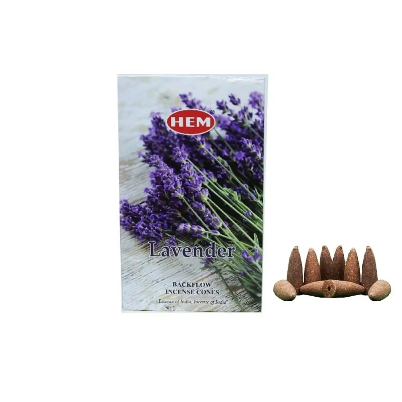 Lavender Back Flow Cones 10lu