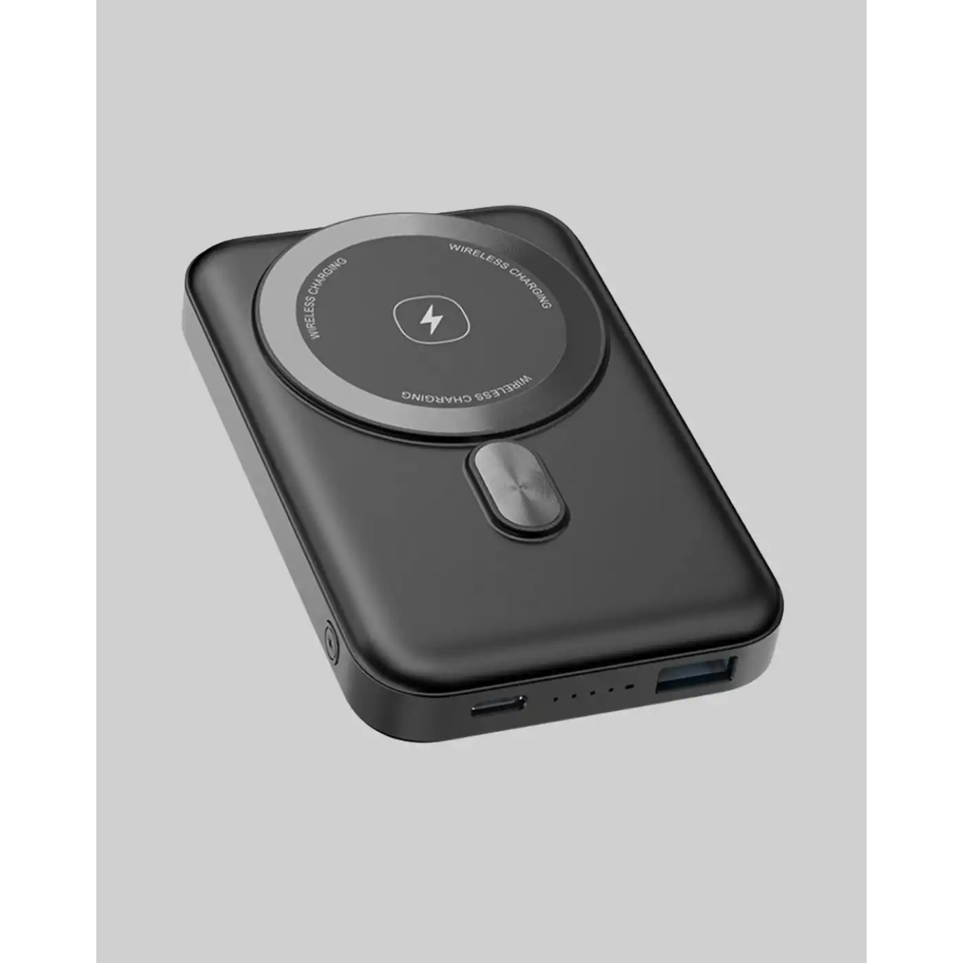 LCD Ekranlı Kablosuz Powerbank Type C ve USB Çıkışlı