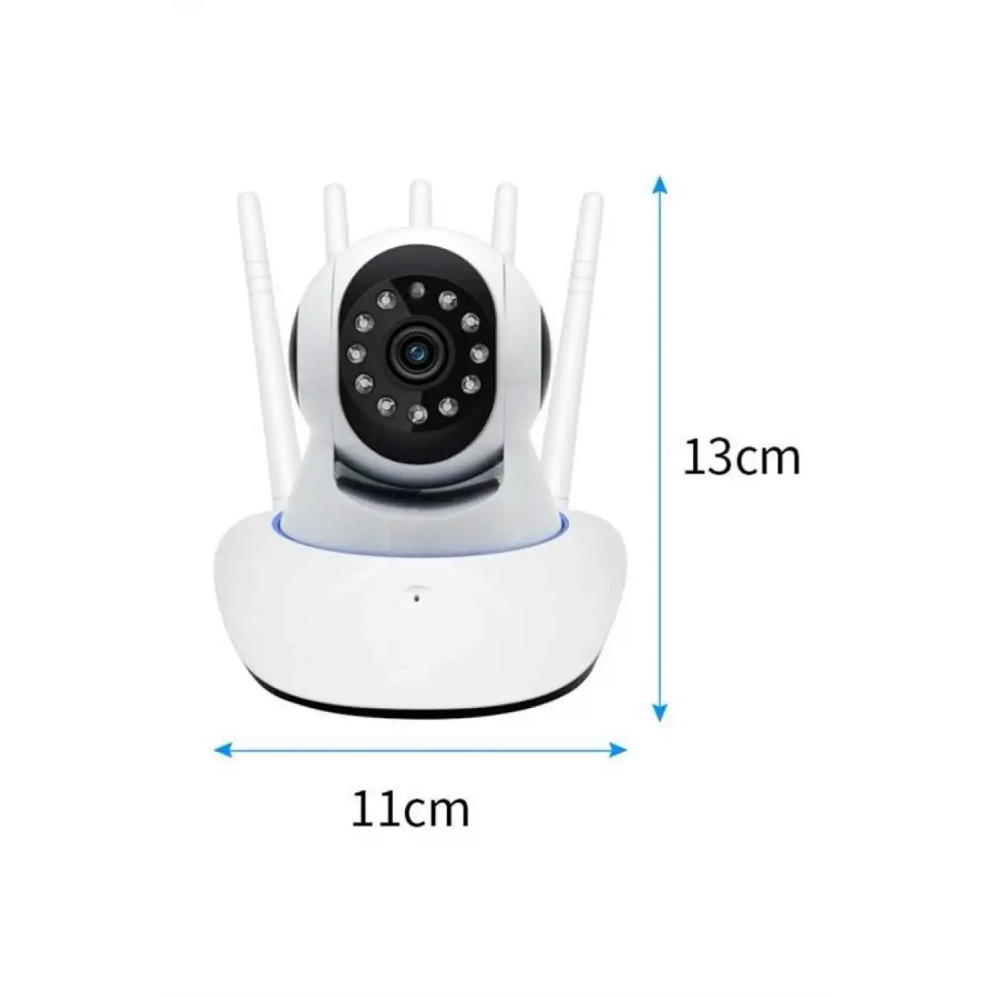 LED Aydınlatmalı 5 Antenli Motorlu 1080P Wifi Kamera Sensörlü Yeni Nesil