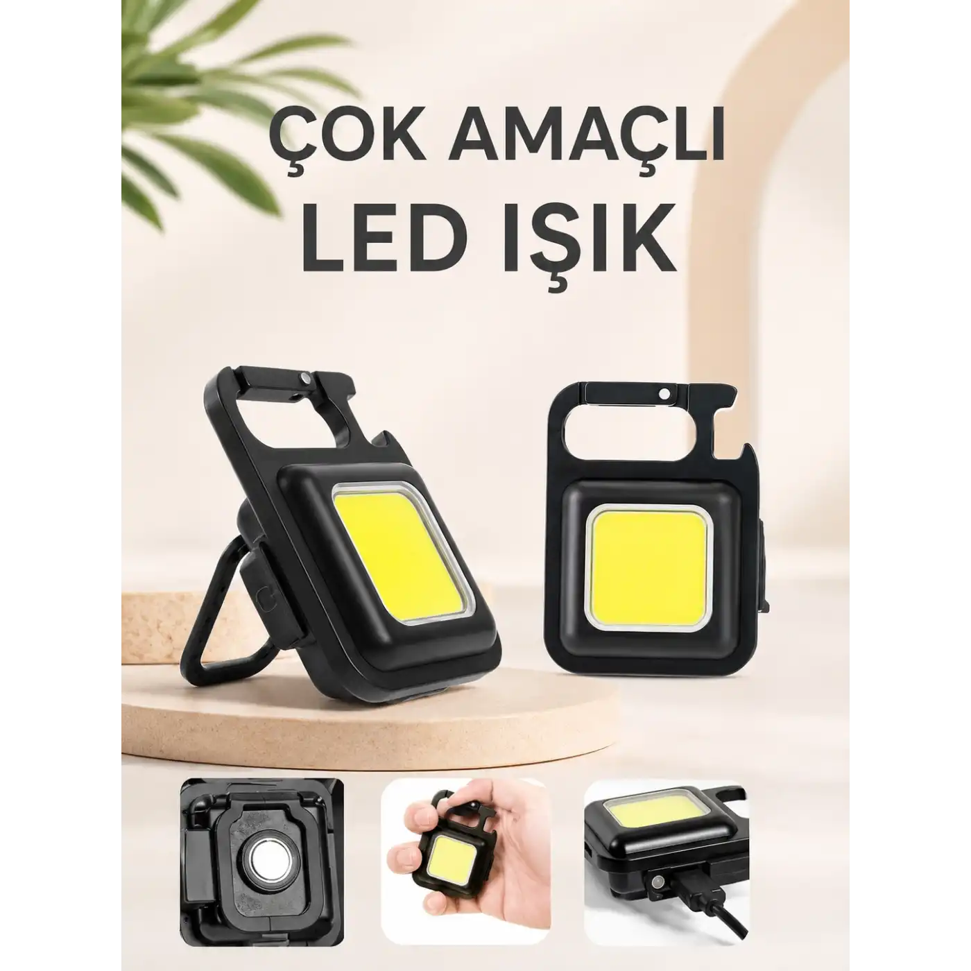 Led Işık Acil Durum Işığı Çok Fonksiyonlu Mıknatıs Özelliği