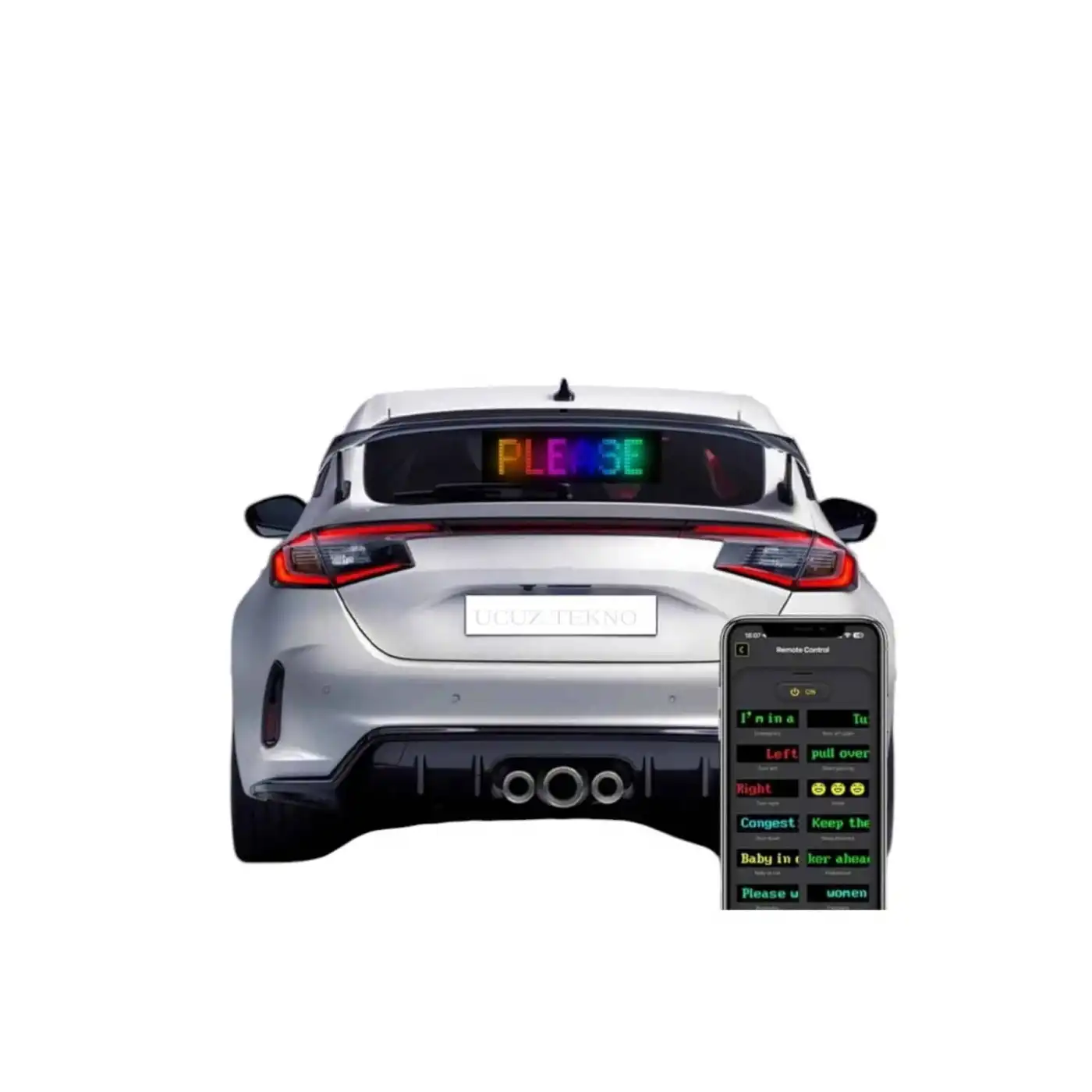 LED MATRİX 16X96 pixel