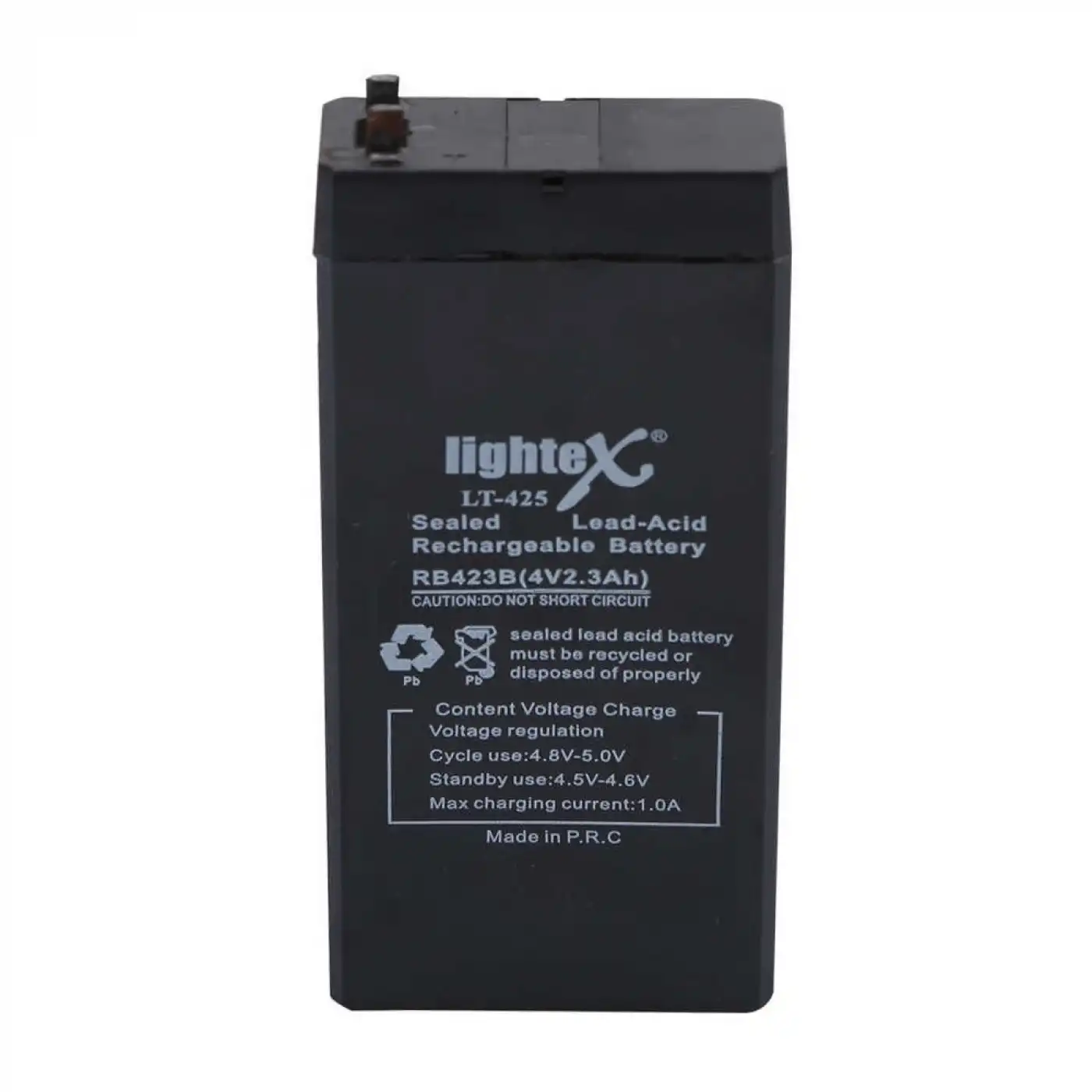 Lightex Lt-425 4v 2.3ah Işıldak Fener Aküsü
