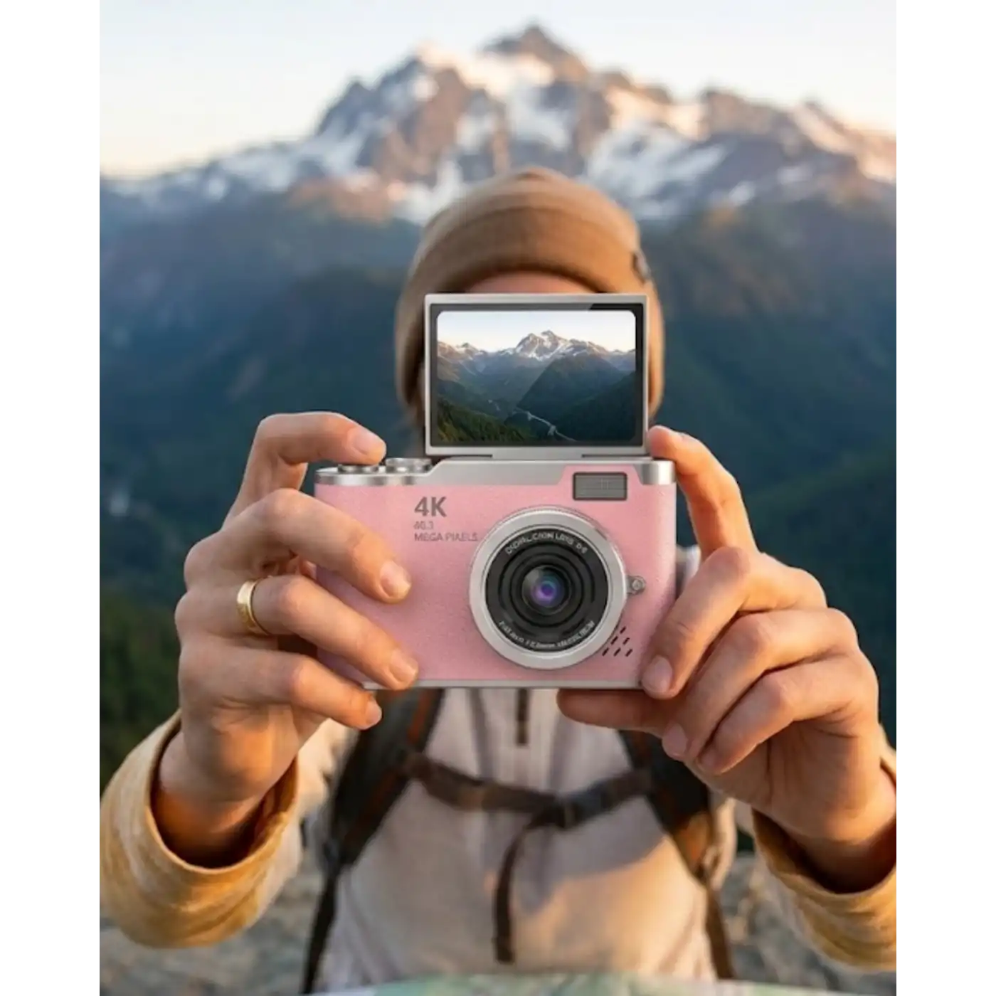 LK007 FOTOĞRAF MAKİNESİ PEMBE