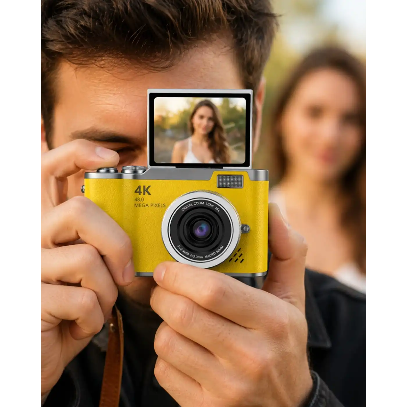 LK007 FOTOĞRAF MAKİNESİ SARI