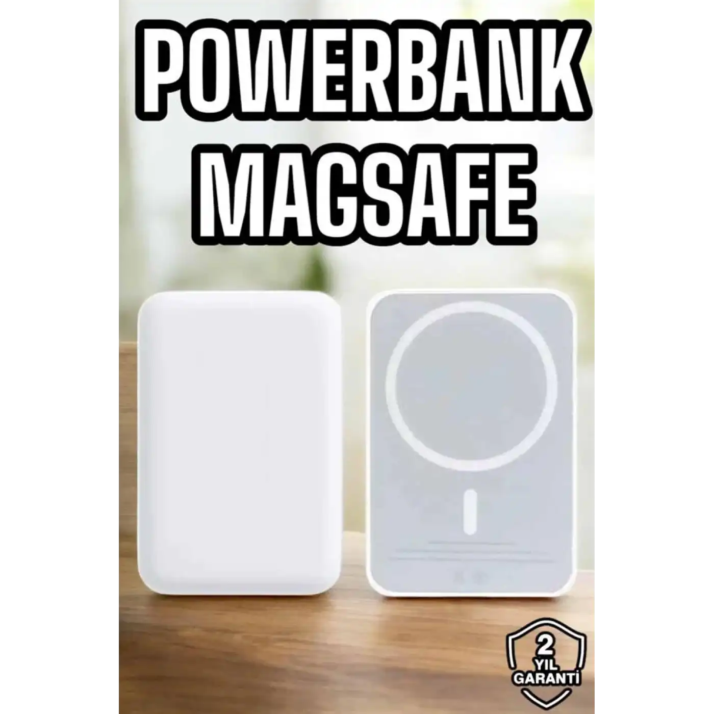 Magsafe Kablosuz Batarya Yüksek Performanslı Manyetik Tasarım Hızlı Şarj