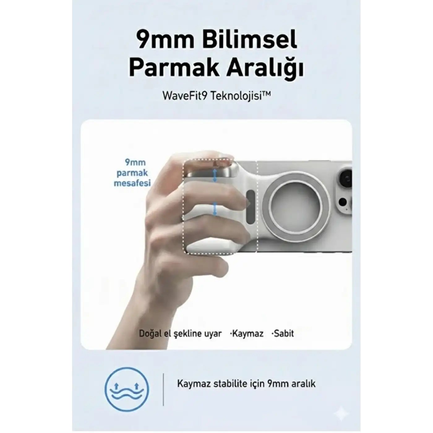 Magsafe Selfie Çubuğu Kamera Kolu Profesyonel Çekim Zoom