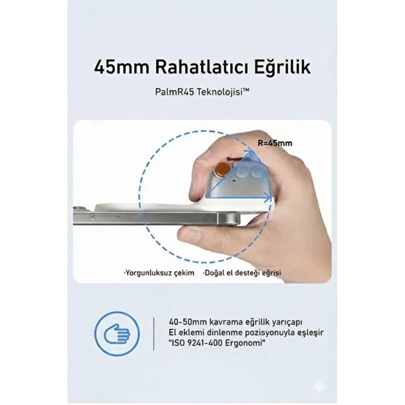 Magsafe Selfie Çubuğu Kamera Kolu Profesyonel Çekim Zoom