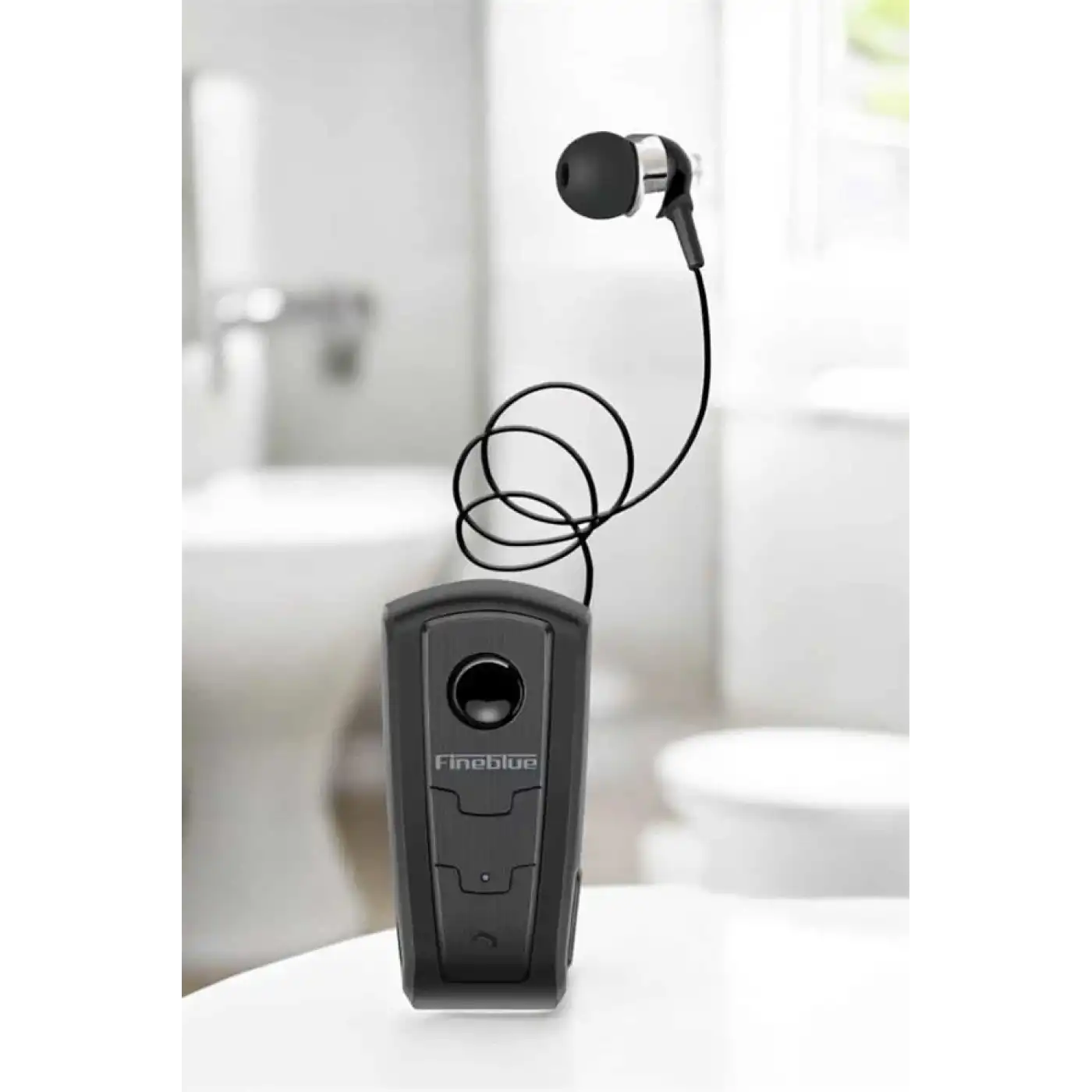 Makaralı Bluetooth Kulaklık Çağrı Cevaplama Kablolu Uzun Pil Ömrü