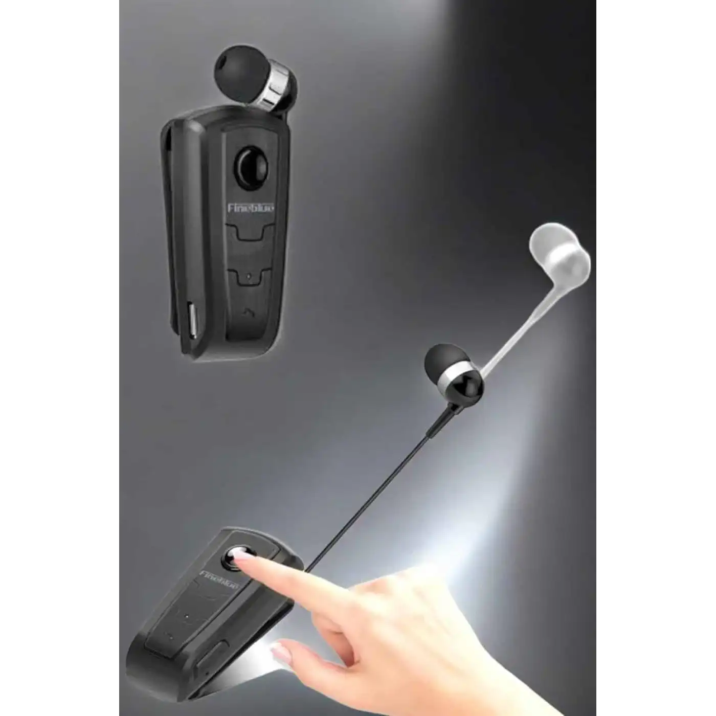Makaralı Bluetooth Kulaklık Çağrı Cevaplama Kablolu Uzun Pil Ömrü