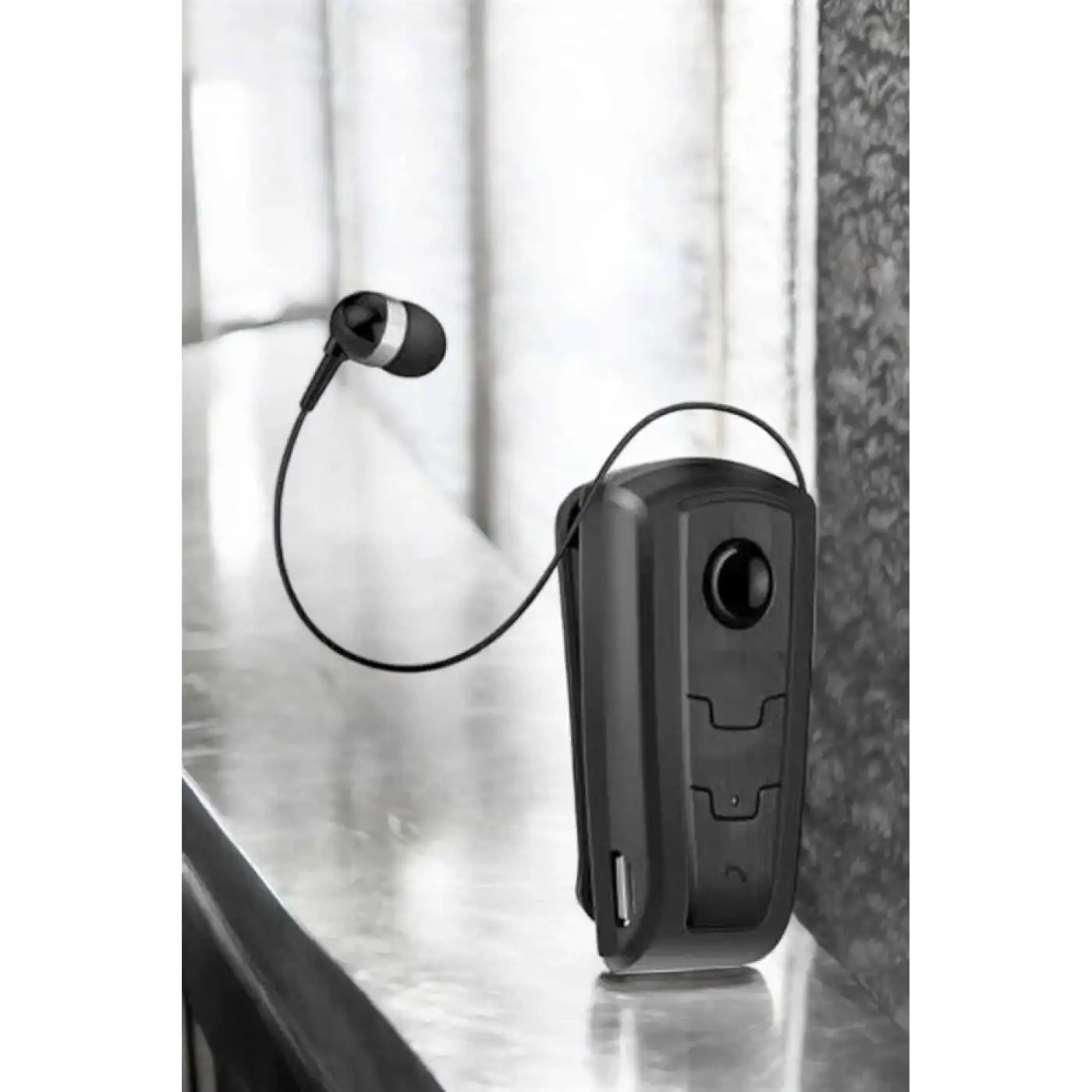 Makaralı Bluetooth Kulaklık Kulak İçi Android iOS Uyumlu Titreşimli