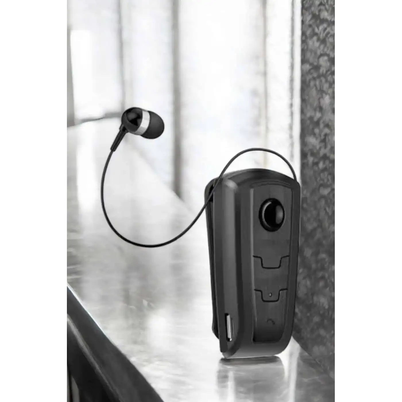 Makaralı Bluetooth Kulaklık Kulak İçi Android iOS Uyumlu Titreşimli