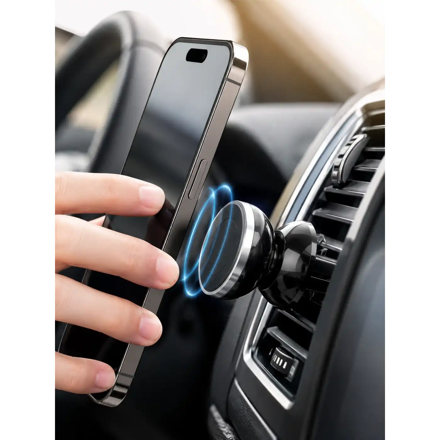 Manyetik Araç İçi Telefon Tutucu Güçlü Mıknatıslı
