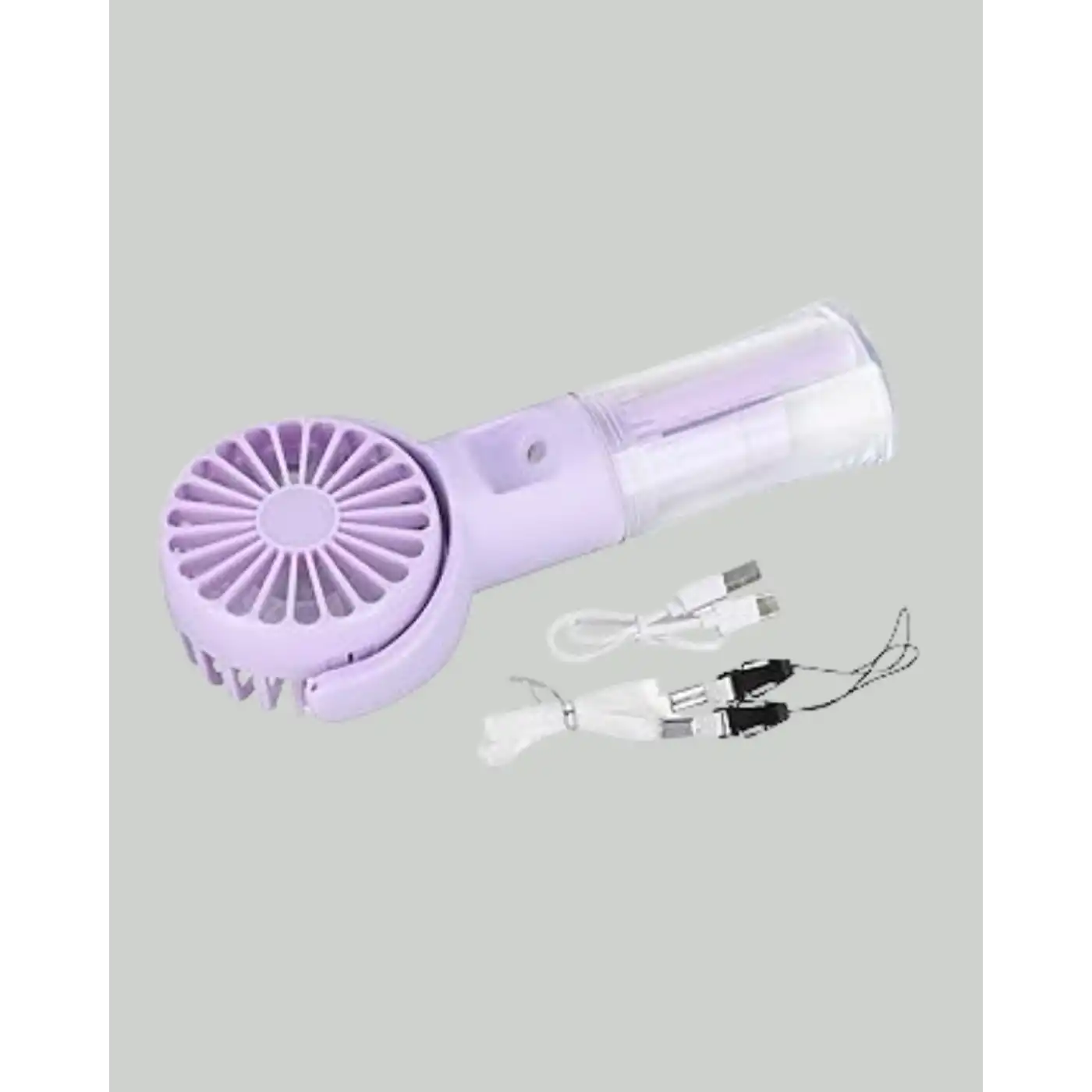 Masaüstü ve Elde Kullanıma Uygun Su Buharlı Şarjlı Fan