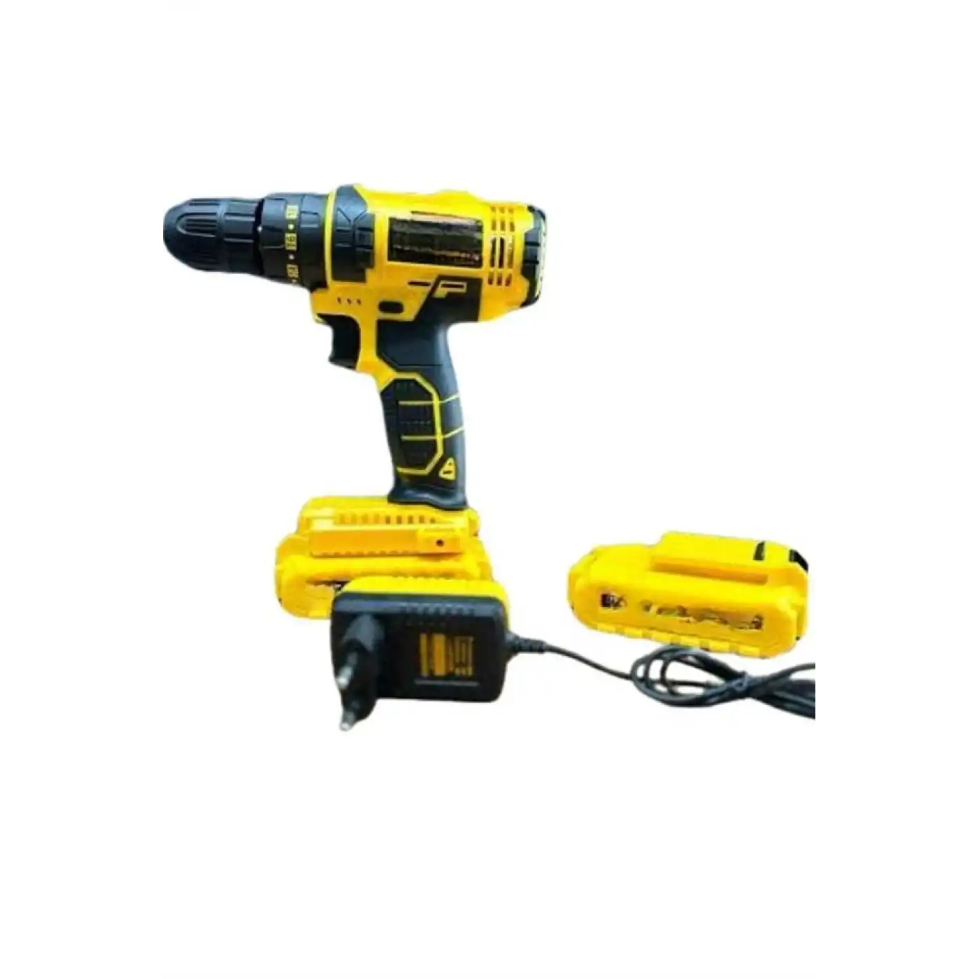 Matkap Seti 24 Parça Çift Bataryalı Darbeli Led Işıklı Vidalama