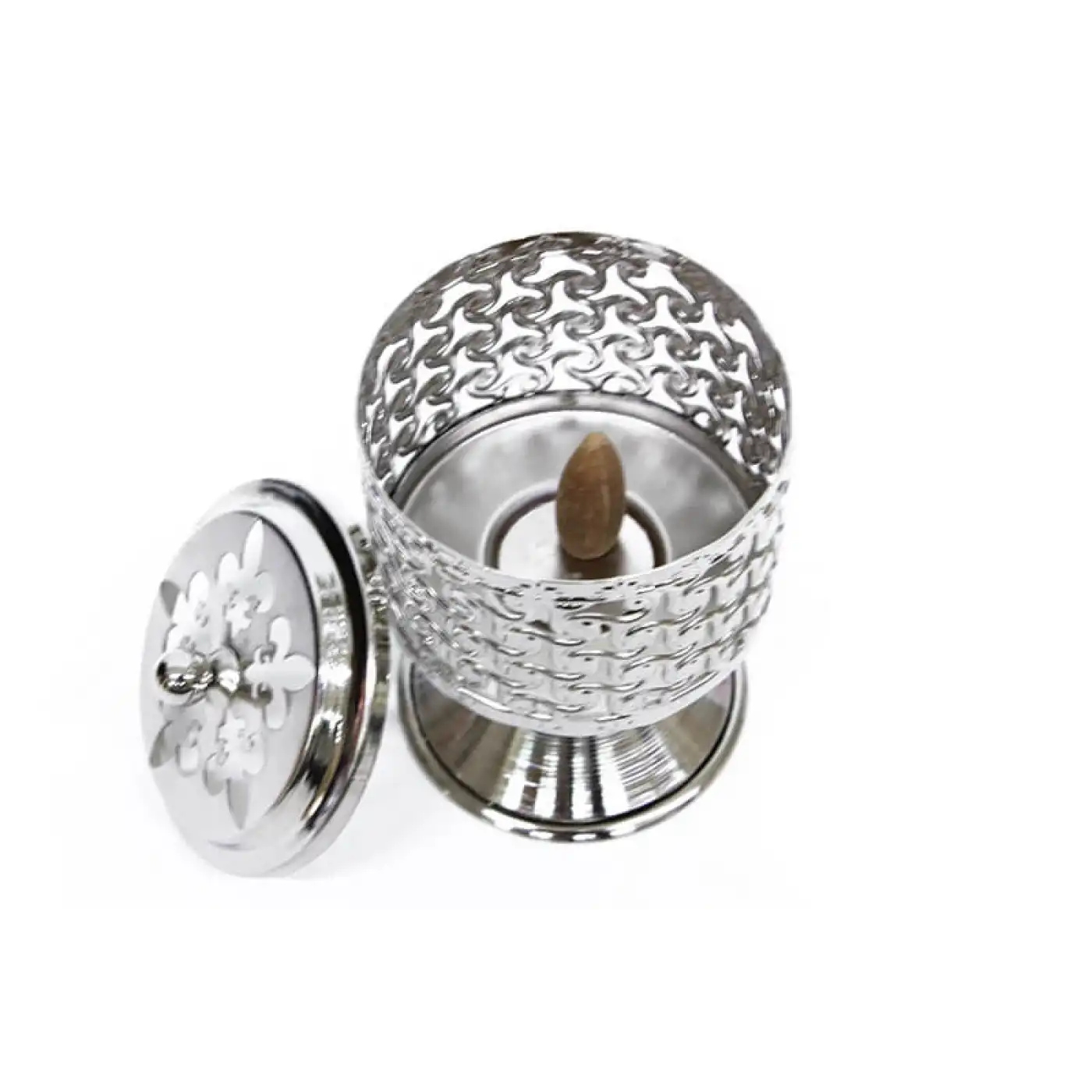 Metal Ayaklı Lüx Buhurdanlık – Geri Akışlı Tütsülük