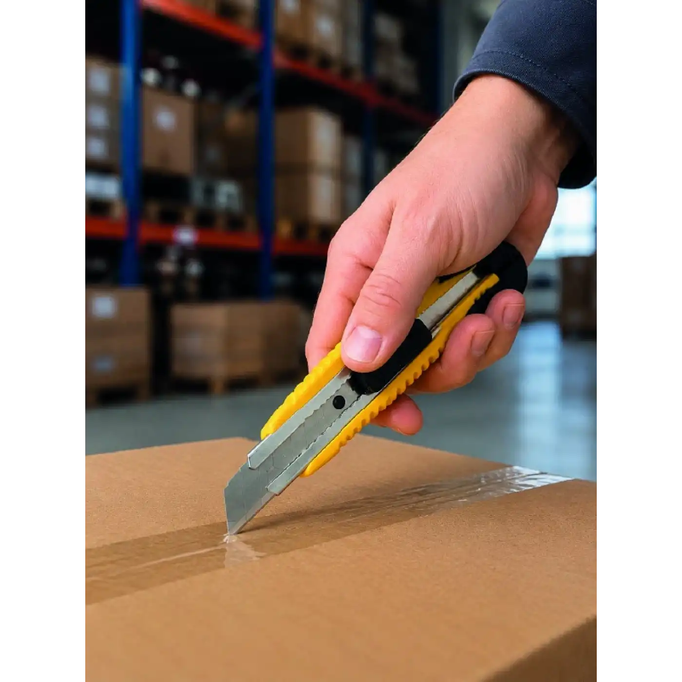 Metal Gövdeli 5’li Falçata Seti Profesyonel Maket Bıçağı Karton Koli  Kesici