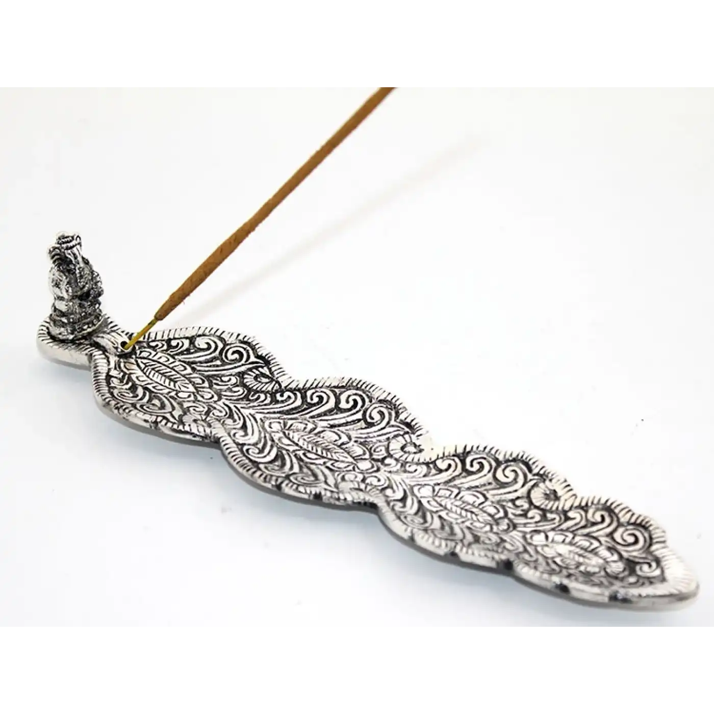 Metal Kayık Ganeşa Tütsülük  Ksk2198