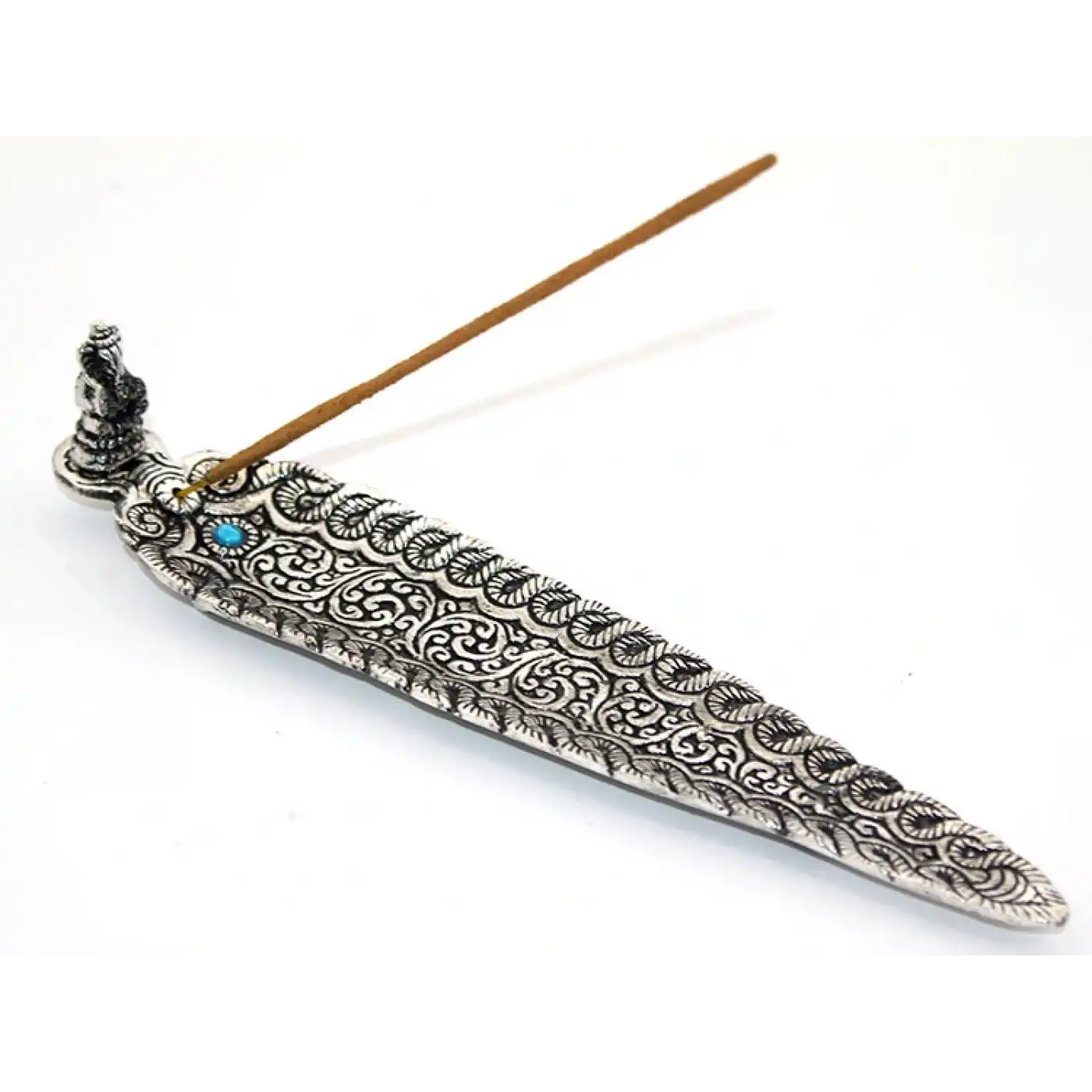 Metal Kayık Ganeşa Tütsülük Model 3