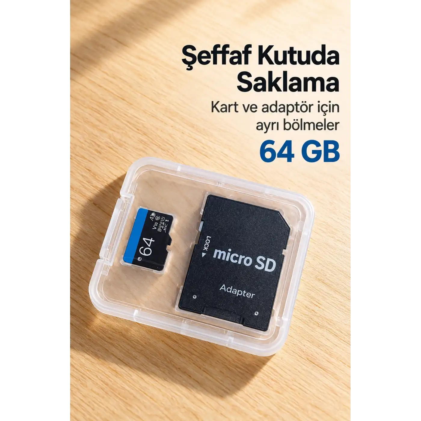 Micro SD Kart ve SD Adaptör Seti
