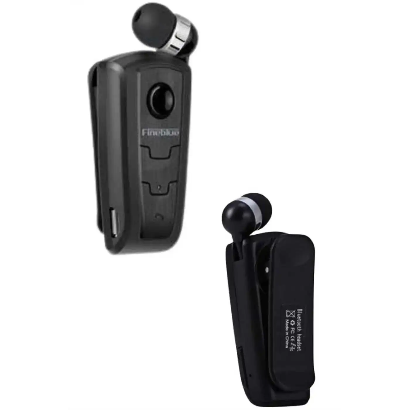 Mikrofonlu Makaralı Bluetooth Kulakiçi Kulaklık Android ve İOS Uyumlu