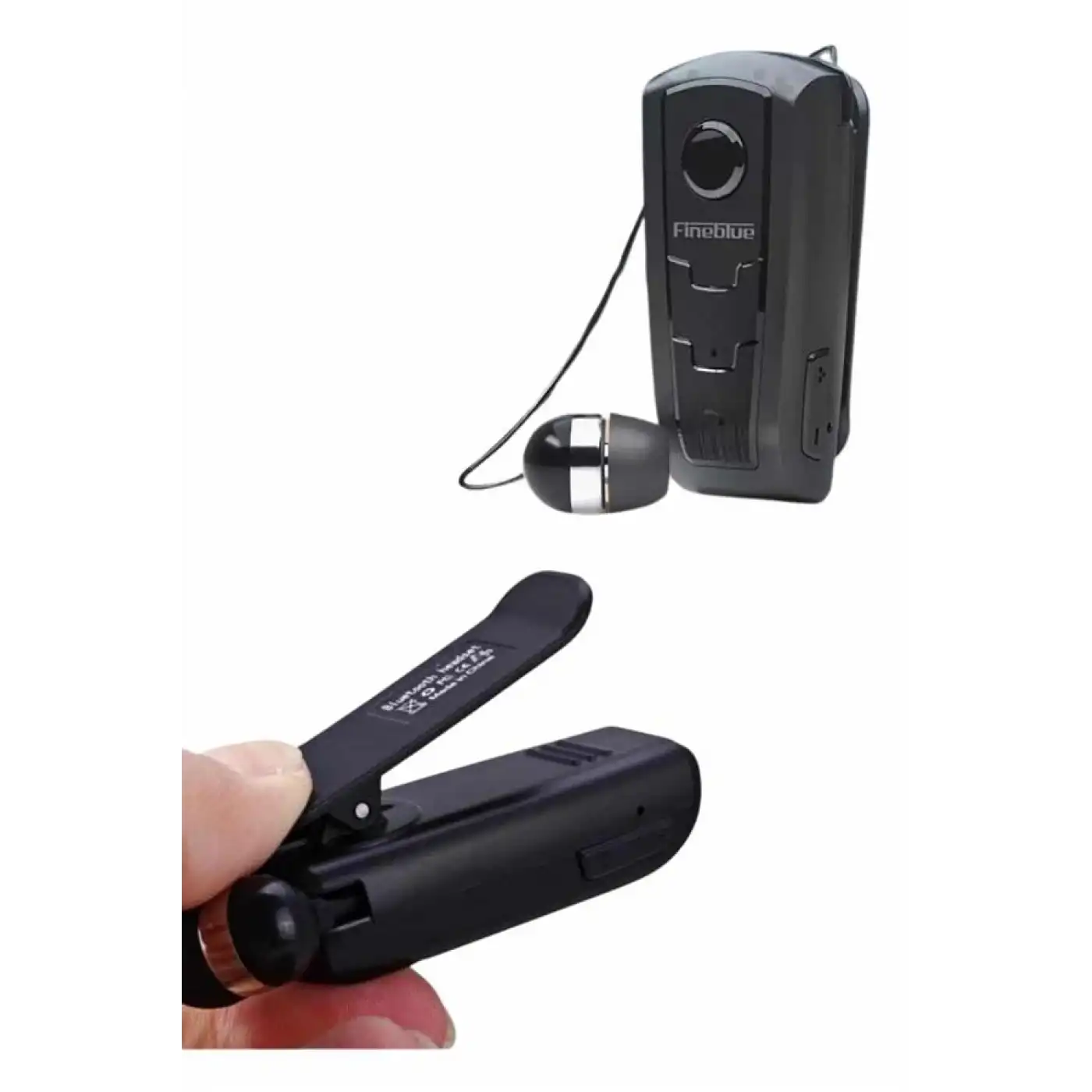 Mikrofonlu Makaralı Bluetooth Kulakiçi Kulaklık Android ve İOS Uyumlu