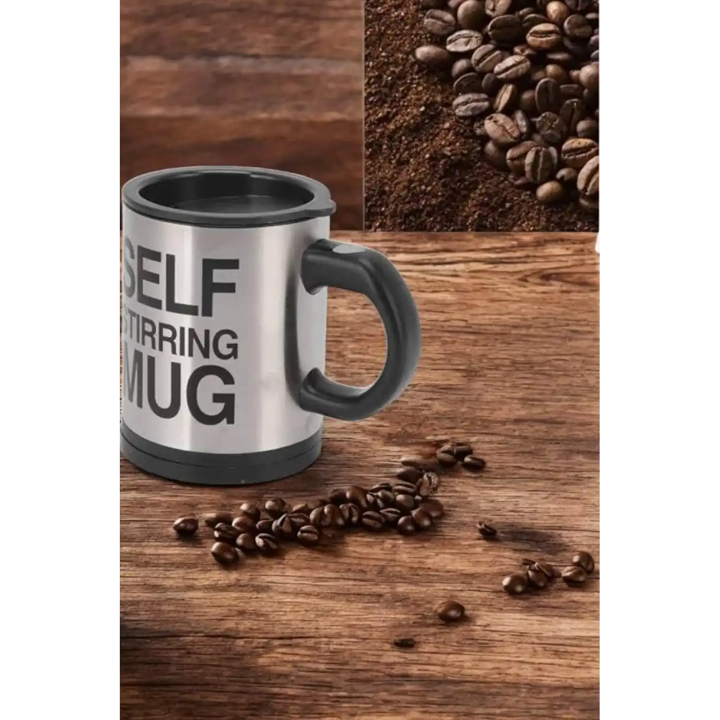 Mikser Kupa Yazılı Mug Bardak Karıştırma Özelliği