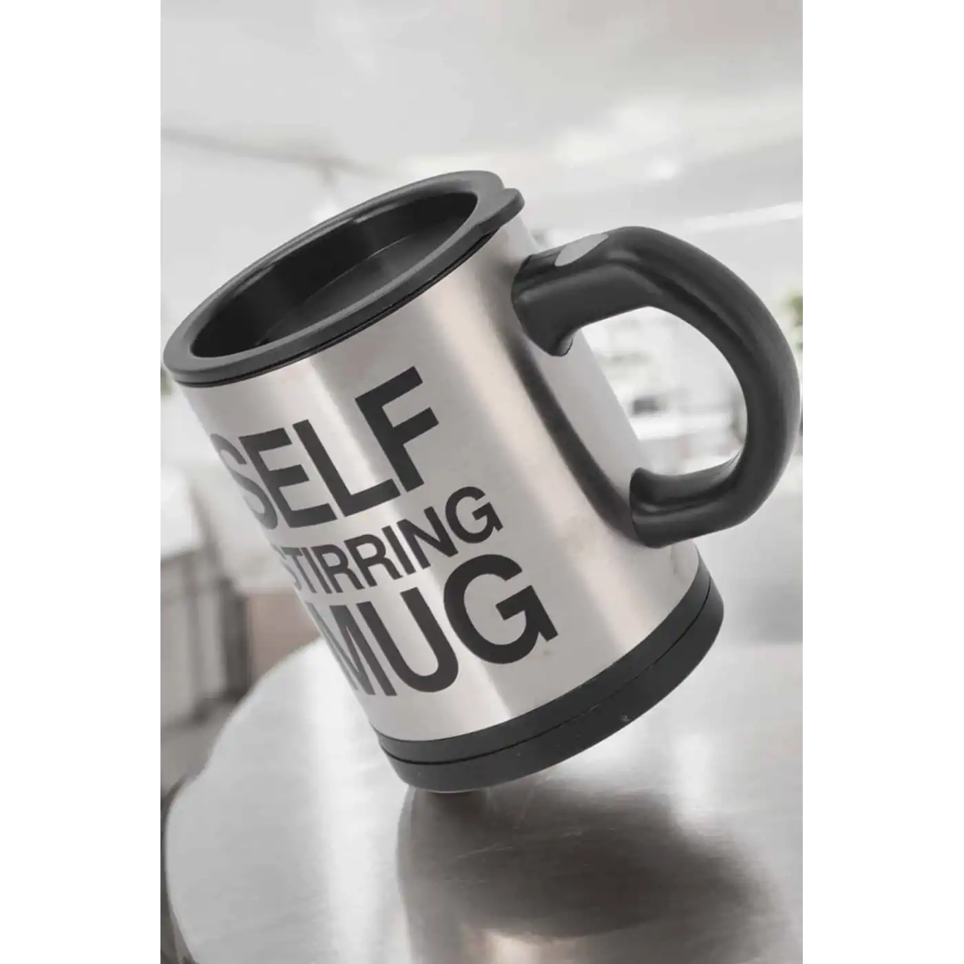 Mikser Kupa Yazılı Mug Bardak Karıştırma Özelliği