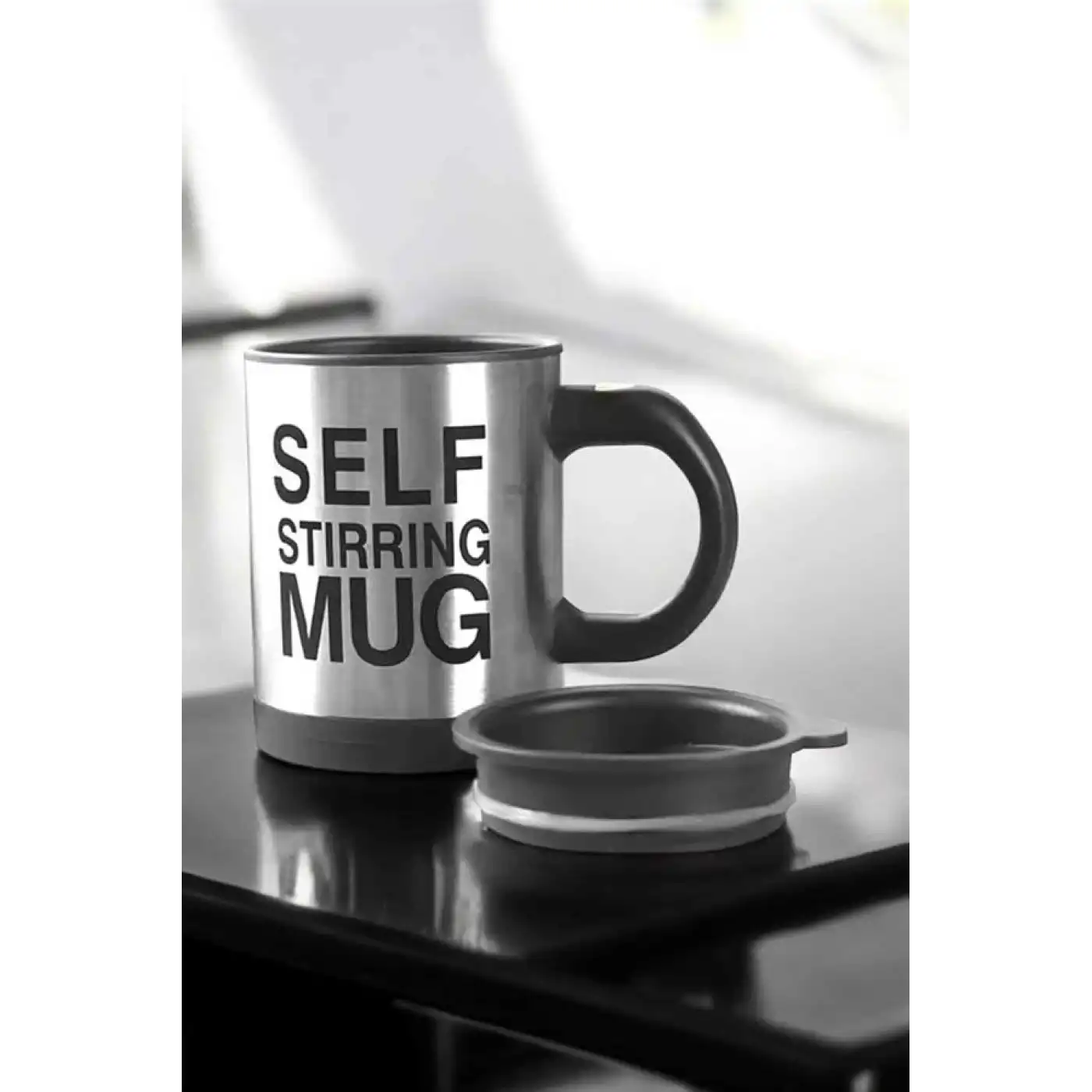 Mikser Kupa Yazılı Mug Bardak Karıştırma Özelliği