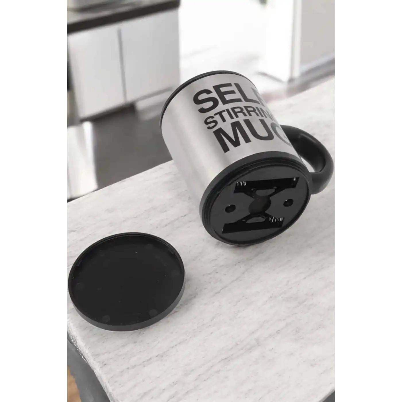 Mikser Kupa Yazılı Mug Bardak Karıştırma Özelliği