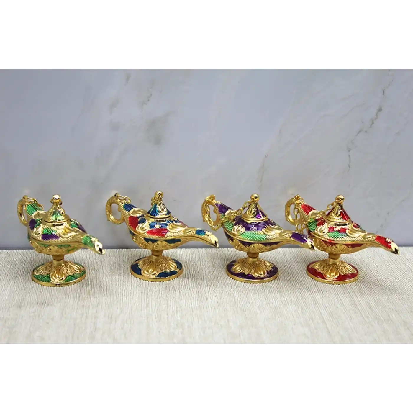 Mineli Metal Alaaddin Lambası Model 1