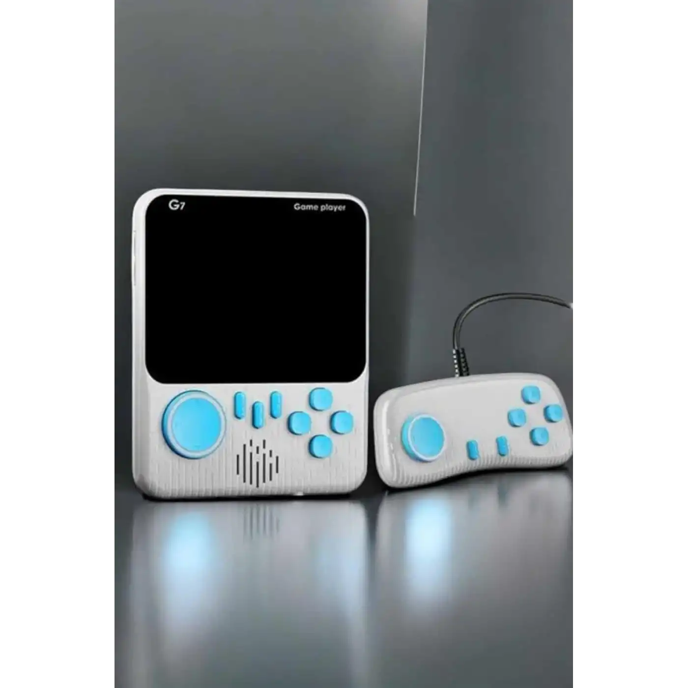 Mini Atari El Atarisi 3.5 inç Ekran Çift Konsol 666 Adet Retro Oyun Gameboy El Atarisi