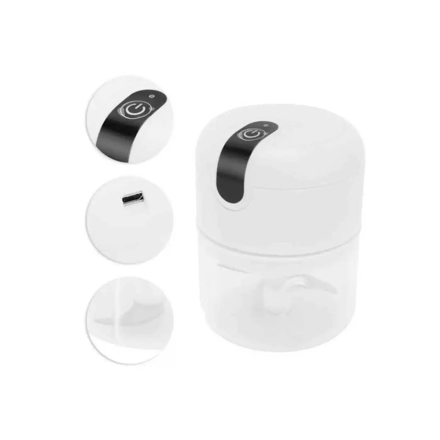 Mini Doğrayıcı Rondo Taşınabilir Mini El Blender Paslanmaz Çelik